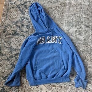 Blue Hoodie with GRANT Logo